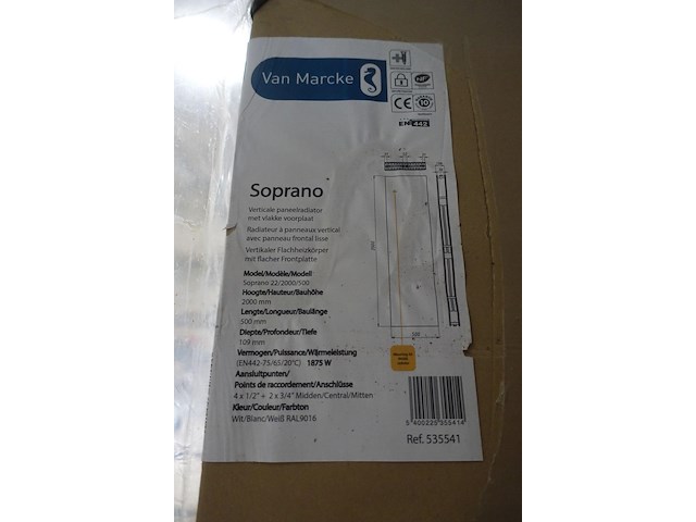 Paneelradiator soprano - afbeelding 2 van  2
