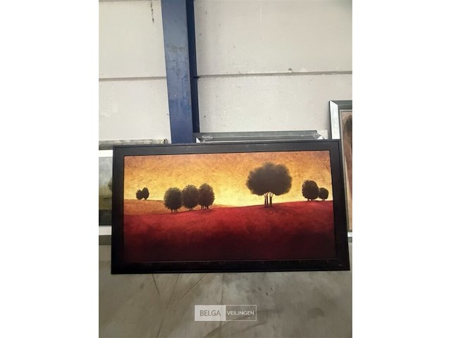 Paneelschilderij bomen - afbeelding 1 van  2