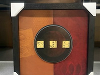 Paneelschilderij cirkel met blokjes - afbeelding 1 van  1