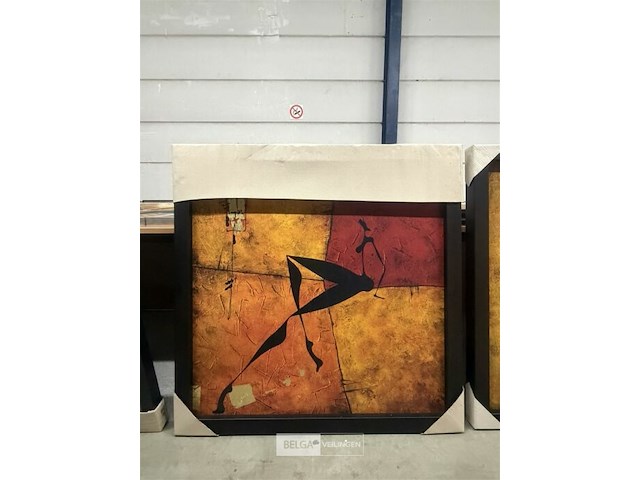 Paneelschilderij si acsore di lui - afbeelding 1 van  1