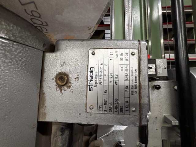 Paneelzaagmachine striebig automat ii6220avxy/g - afbeelding 5 van  9