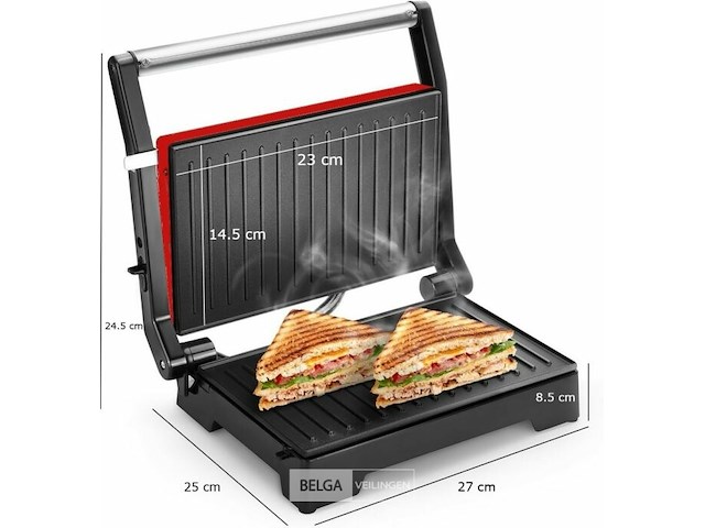 Panini grill - afbeelding 4 van  11