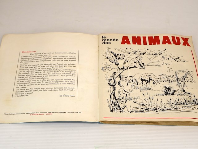 Panini les mondes des animaux (x2) - afbeelding 9 van  9