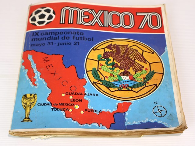 Panini mexico 1970 - afbeelding 1 van  9