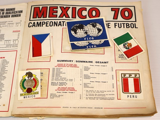 Panini mexico 1970 - afbeelding 2 van  9