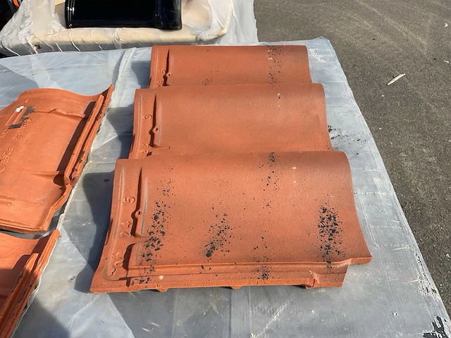 Panne s old vintage dakpannen - afbeelding 6 van  6