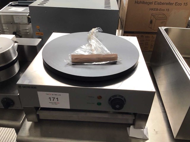 Pannenkoeken machine 40cm - afbeelding 1 van  5