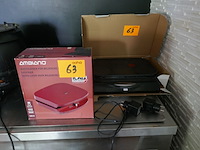 Pannenkoekmaker + wafelijzer - afbeelding 1 van  3