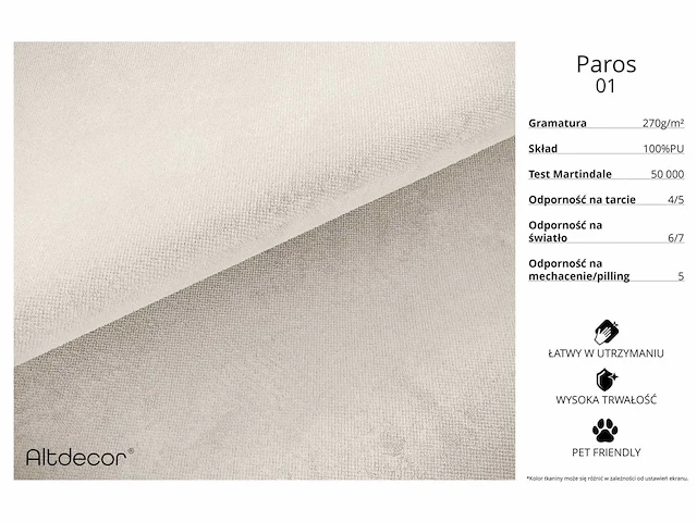 Panoramische hoekbank - beige fluweel - afbeelding 5 van  7