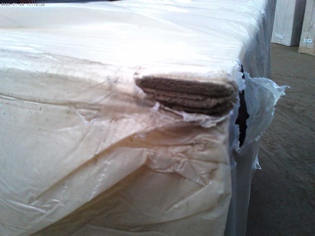 Panoramische hoekbank - beige touwstof - afbeelding 5 van  9