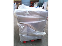 Panoramische hoekbank - bruin fluweel - afbeelding 2 van  11