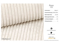 Panoramisch/omgebouwd sofa - beige touwstof - afbeelding 3 van  6