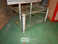 Pansonic tv-toestel + glazen tafel - afbeelding 3 van  6