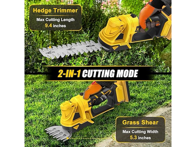 Panthem accu-grasschaar - afbeelding 2 van  5