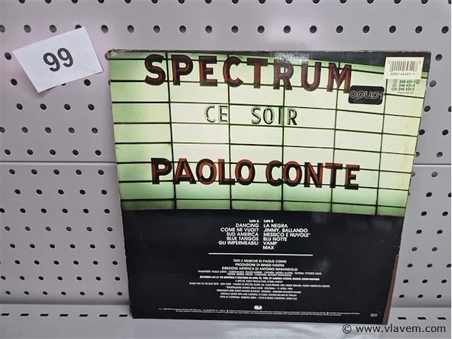 Paolo conte - afbeelding 2 van  2
