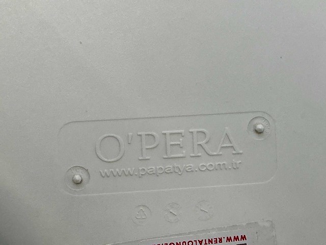 Papatya o’pera stapelbare stoel (5x) - afbeelding 2 van  2