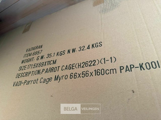 Papegaaienkooi vadigran - afbeelding 2 van  3