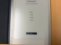 Paper tablet remarkable 2 rm110 fcc met pen zonder lader (10) - afbeelding 4 van  5