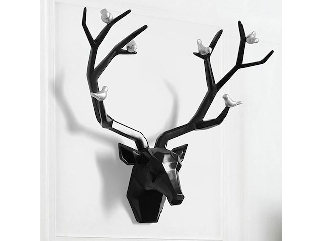 Papercraft 3d hertenkop - afbeelding 2 van  3