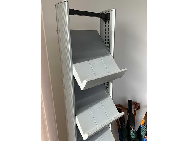 Paperflow easydisplays mobiel folderrek - afbeelding 3 van  6