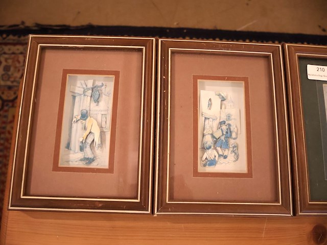 Papierreliëf (x4) - afbeelding 2 van  5