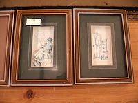 Papierreliëf (x4) - afbeelding 3 van  5