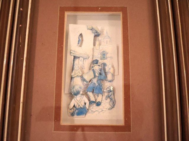 Papierreliëf (x4) - afbeelding 4 van  5