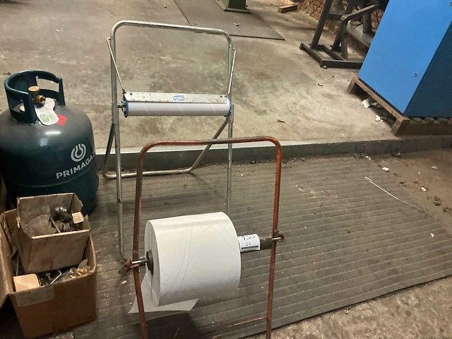 Papierroldispenser (2x) - afbeelding 1 van  4