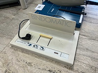 Papiersnijmachine en bindmachine - afbeelding 2 van  3