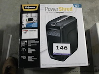 Papiersnipperaar fellowes - afbeelding 1 van  2