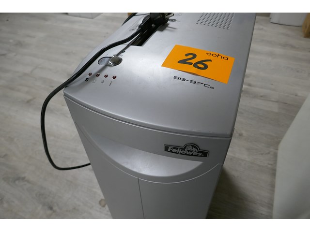 Papierversipperaar fellowes - afbeelding 3 van  3