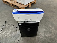 Papierversnipperaar desq + printer hp - afbeelding 6 van  7