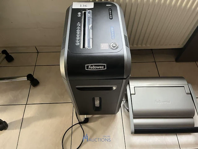 Papierversnipperaar fellowes 99ci met inbindmachine - afbeelding 3 van  4