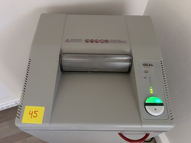 Papierversnipperaar ideal 2604 cc - afbeelding 2 van  5