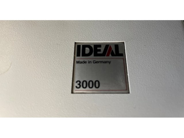 Papierversnipperaar ideal 3000 - afbeelding 1 van  3
