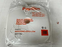 Papillon parasol voet kunststof geschikt voor steel 18-32 mm (22x)