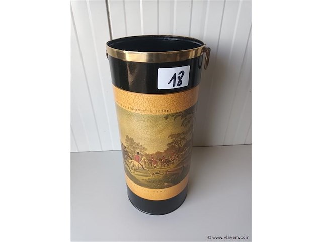 Paraplubak jachttafereel - afbeelding 1 van  4