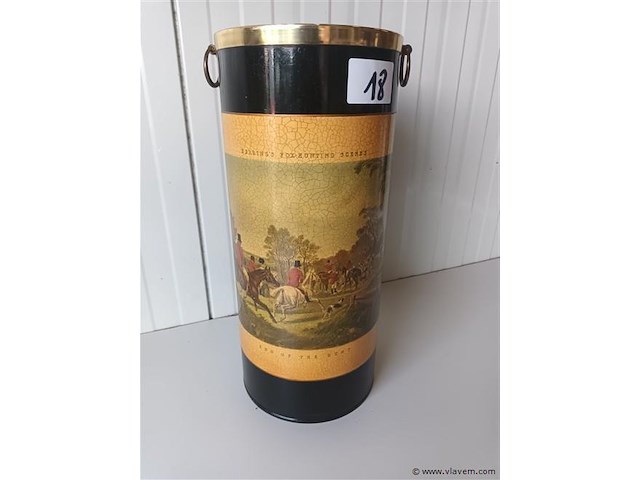 Paraplubak jachttafereel - afbeelding 2 van  4