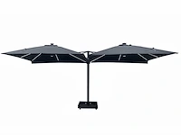 Parasol - aluminium frame, 200 grams brandvertragend doek - paralux - excl. parasolvoet; de parasol is voorzien van een grondanker - allenza - afbeelding 9 van  11