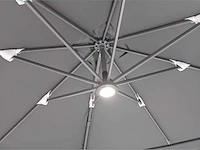 Parasol - aluminium frame, 200 grams brandvertragend doek - paralux - excl. parasolvoet; de parasol is voorzien van een grondanker - allenza - afbeelding 10 van  11