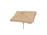 Parasol - baige - 230cm - afbeelding 4 van  4