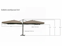 Parasol - paralux - 0 - 0 - afbeelding 2 van  3