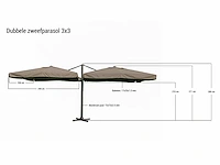 Parasol - paralux - 0 - 0 - afbeelding 2 van  3