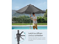 Parasol 340 cm, upf 50+ kanteling 30° - afbeelding 3 van  6