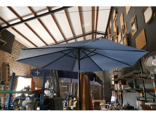 Parasol blauw - afbeelding 2 van  4