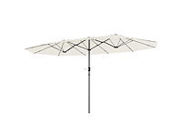 Parasol double face 436 x 260 cm, protection uv - afbeelding 2 van  7