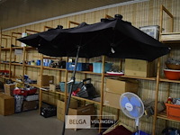 Parasol met ledverlichting solar - afbeelding 1 van  4
