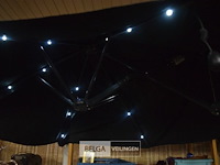 Parasol met ledverlichting solar - afbeelding 3 van  4