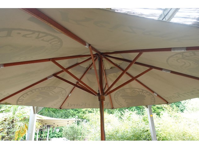 Parasol met voet - afbeelding 3 van  4