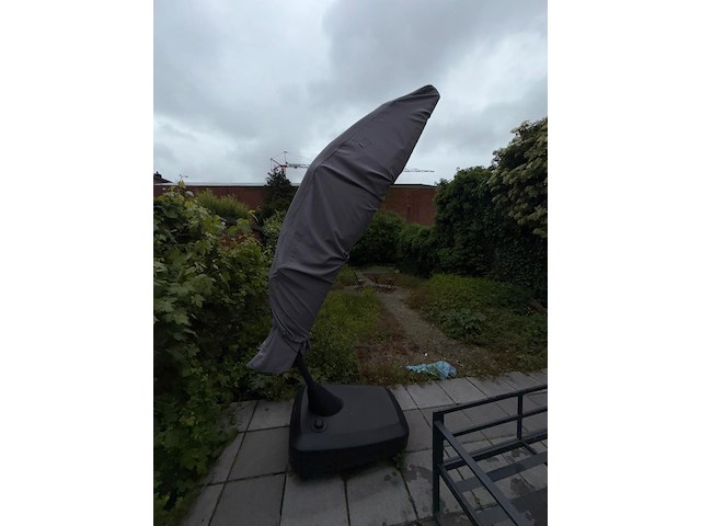 Parasol + voet - afbeelding 2 van  4